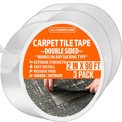 Carpet Tile Tape 2in x 90ft - All Flooring Now