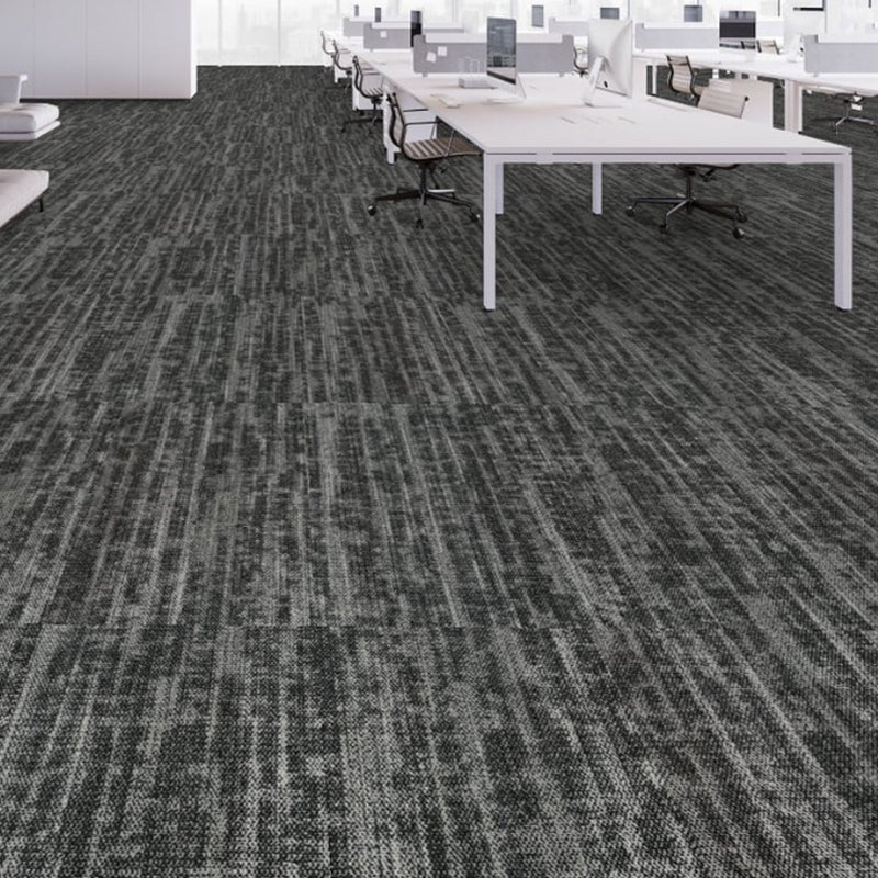 Shaw Carpet Tile Gray / Black 9x36. 315 SF (#45) - All Flooring Now