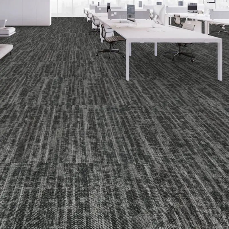Shaw Carpet Tile Gray / Black 9x36. 315 SF (#45) - All Flooring Now