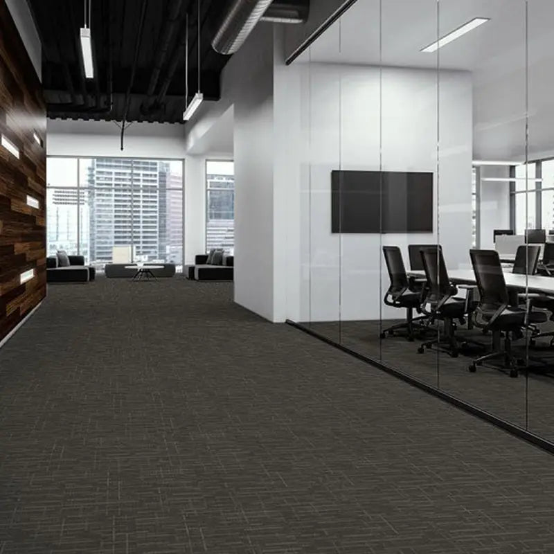 J&J Carpet Tile Grays 24 in x24 in. 455 SF (#20) - All Flooring Now