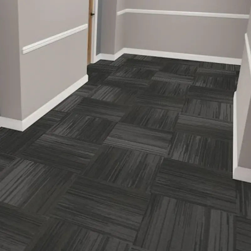 J&J Carpet Tile Grays Stripe 24 in x24 in. 720 SF (#11) - All Flooring Now