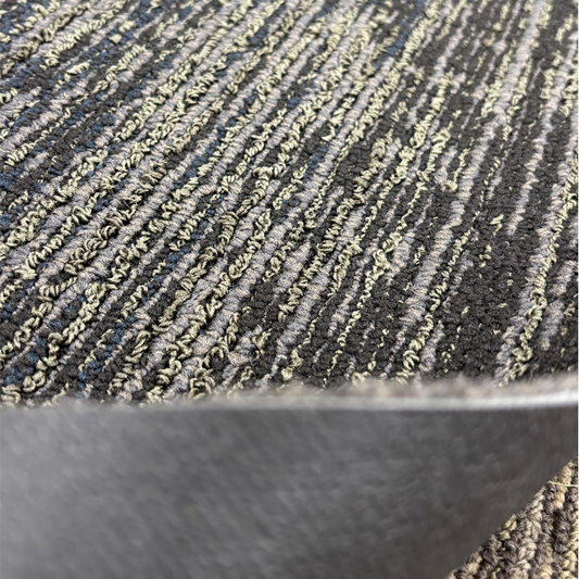 Mannington Carpet Tile Gray / Blue / Black 18x36. 3,415 SF (#50)