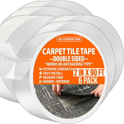 Carpet Tile Tape 2in x 90ft - All Flooring Now
