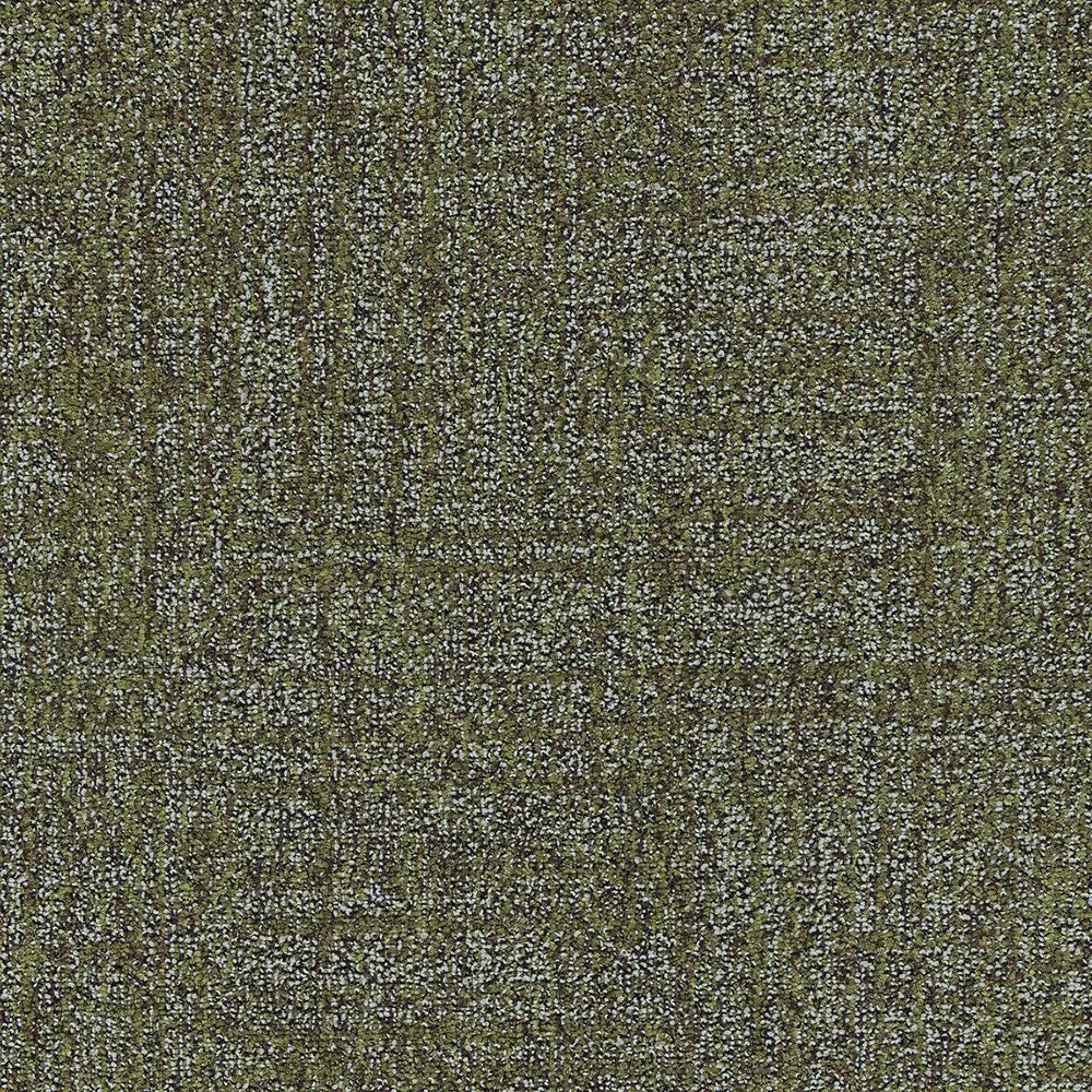 Tarkett Carpet Tile Gray / Green 24x24 (#14) - All Flooring Now