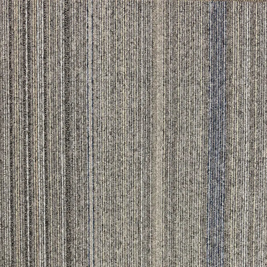 Patcraft Carpet Tile Gray Blue Stripes 24x24 432 SF (#) All Flooring Now