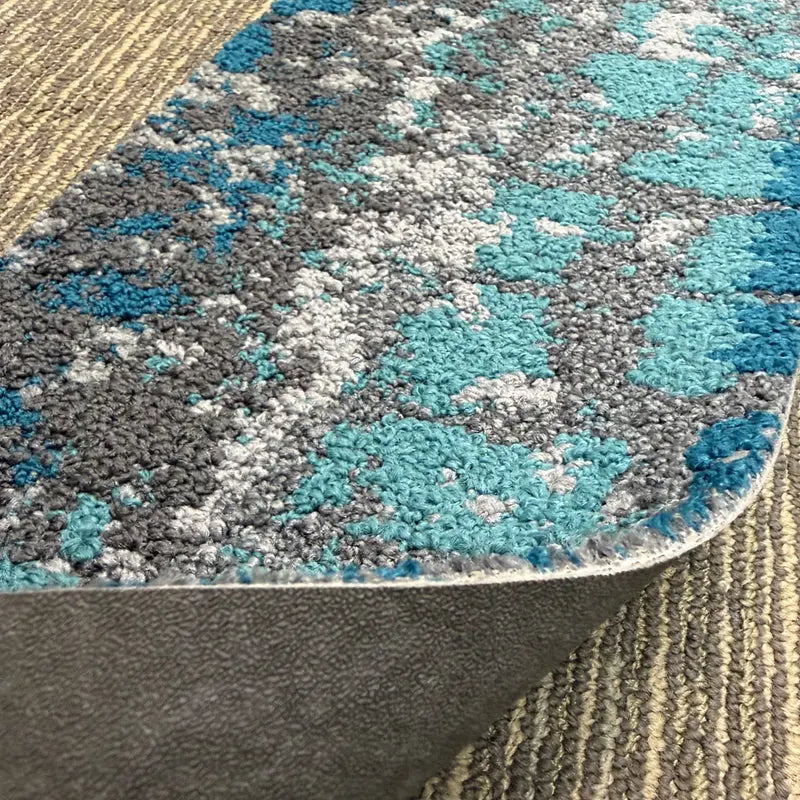 Shaw Carpet Tile Gray Blue Turquoise 9x36. 355 SF (#33) - All Flooring Now