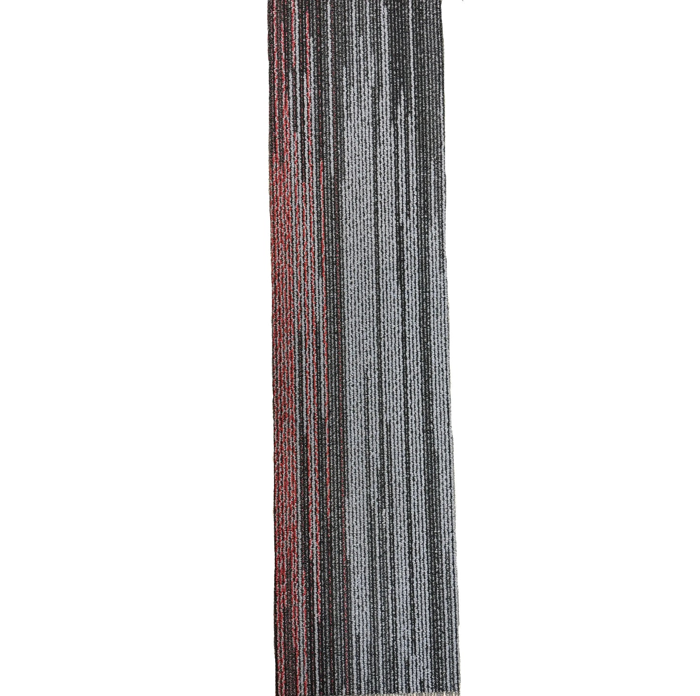 Shaw Carpet Tile Gray / Red 12x48. 356 SF (#32) - All Flooring Now