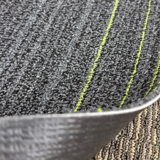 Interface Carpet Tile Gray / Green 10x39. 432 SF - All Flooring Now