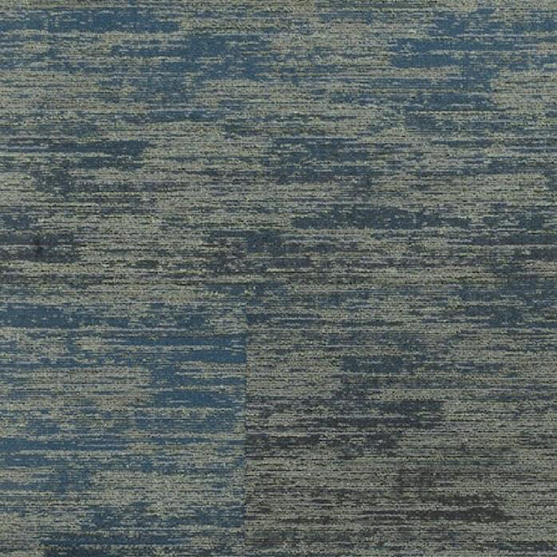 Mannington Carpet Tile Blue / Gray / Black 18x36 (#47-O) - All Flooring Now