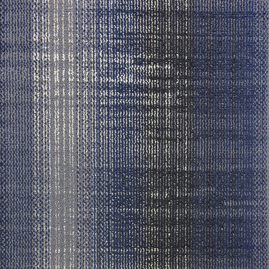 Mannington Carpet Tile Blue /Gray / Black 24x24 (#12) - All Flooring Now