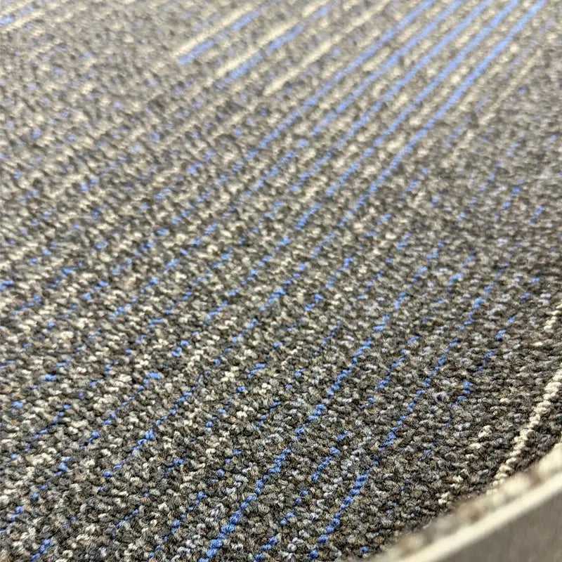Shaw Carpet Tile Gray/Light Gray/Blue 24x24. 616 SF (#18) - All Flooring Now