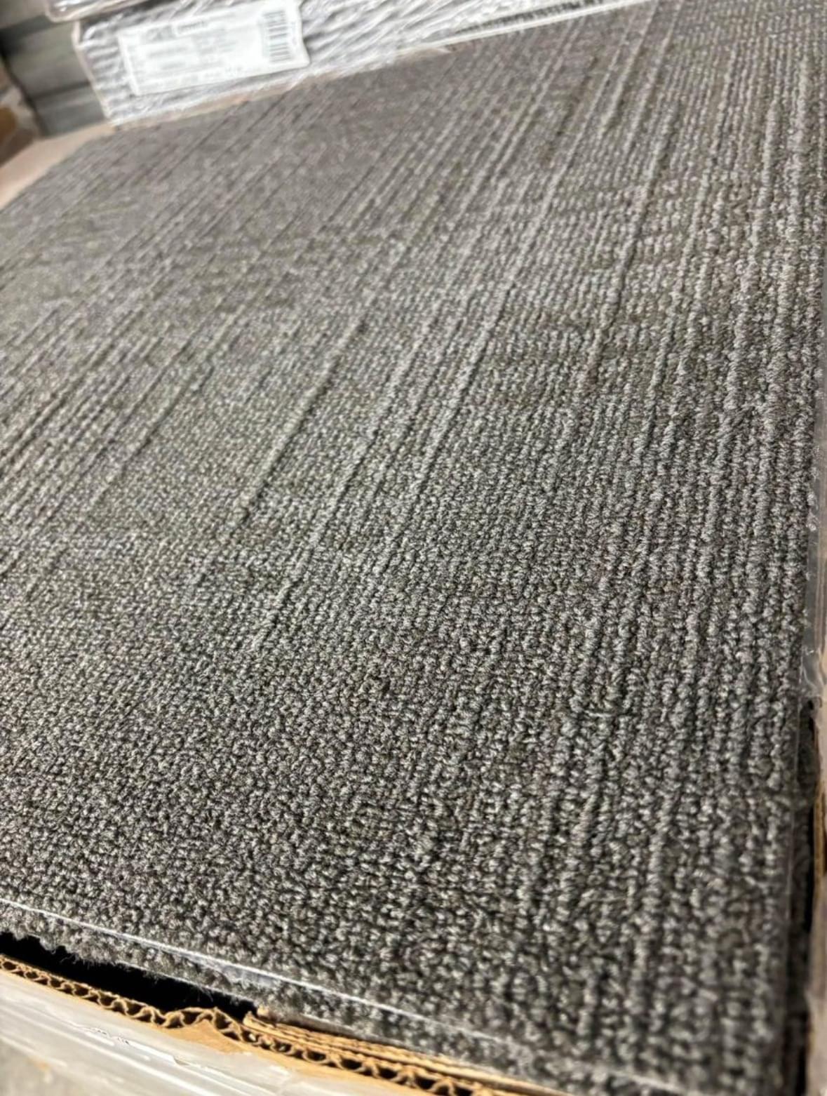New Carpet Tiles Grey Flooring Squares for Basement Office Michigan