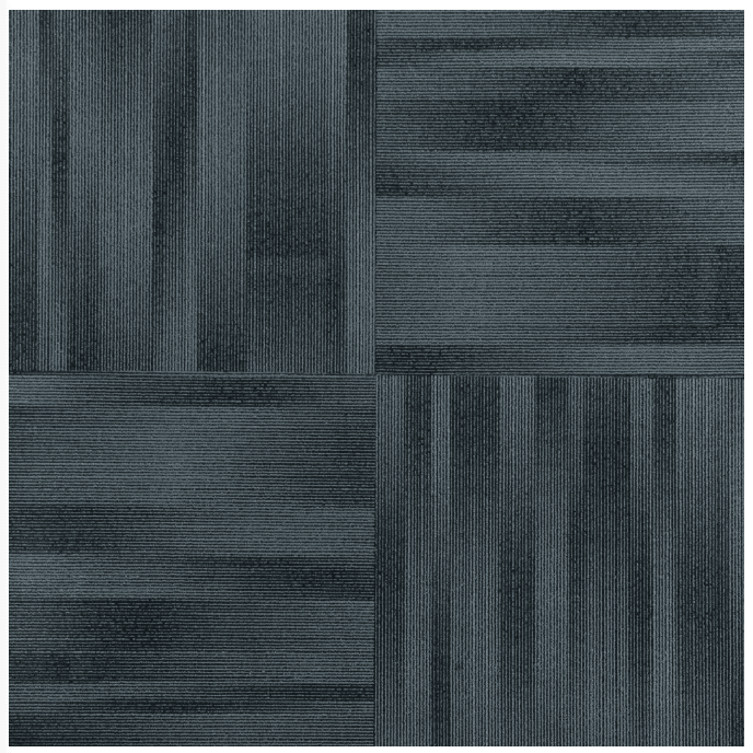 Carpet Tiles Black Gray