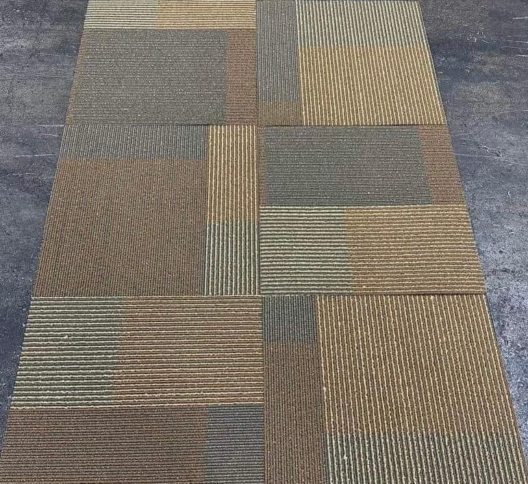 Brown Carpet Tiles Shaw Commercial Brand