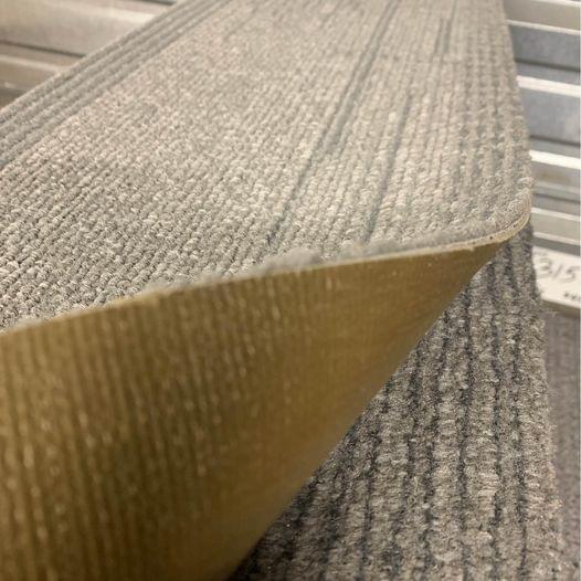 Light Grey Carpet Tiles New Commercial Grade Basement Flooring