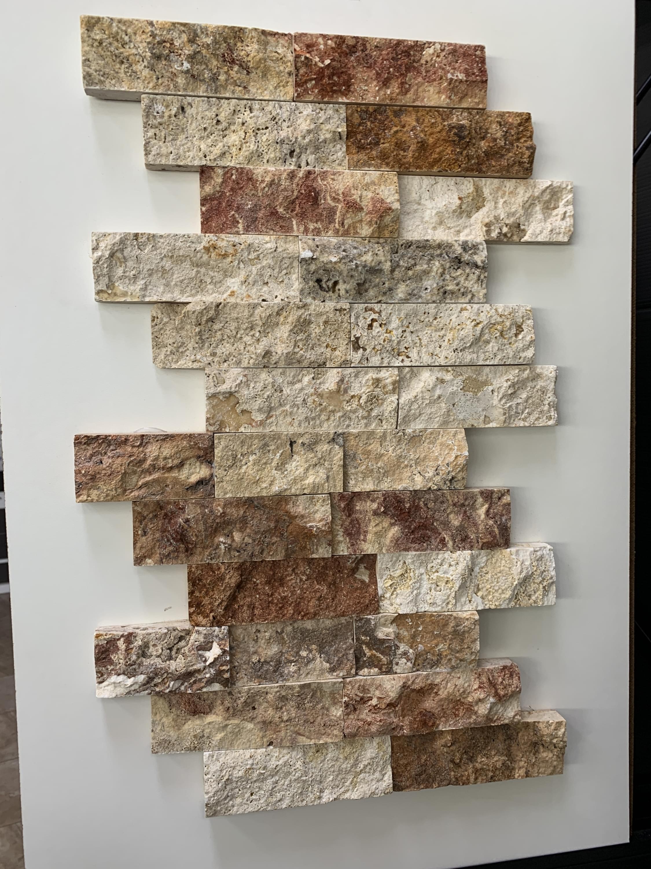 Scabos Stack Stone Fireplace Stone Wall