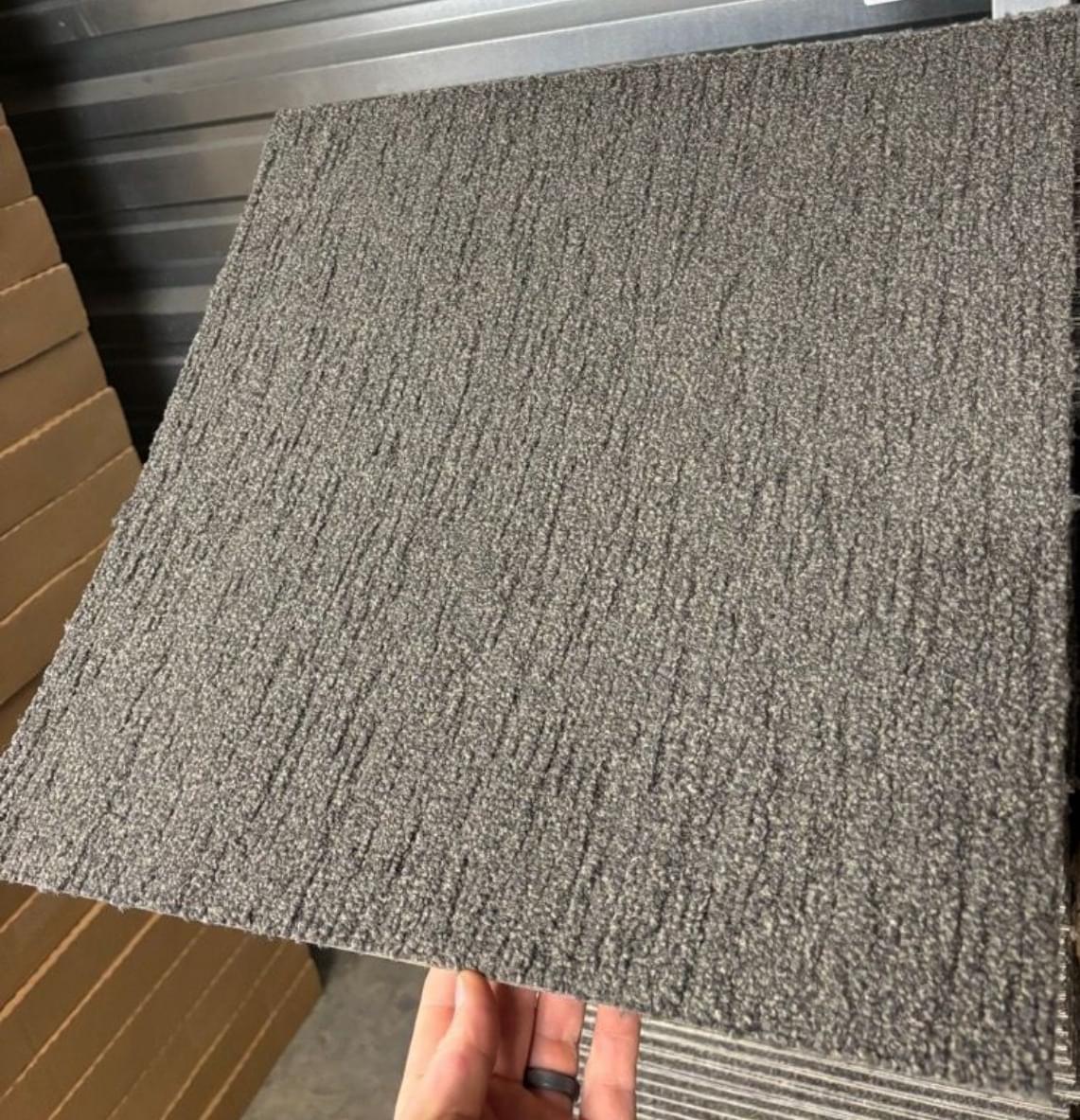 gray beige Carpet Tiles Basement Carpet Tiles Commercial Grade Floor New for Store or office floor